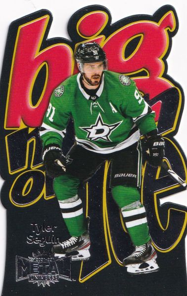 insert karta TYLER SEGUIN 21-22 Metal Universe Big Man on Ice číslo BM-30